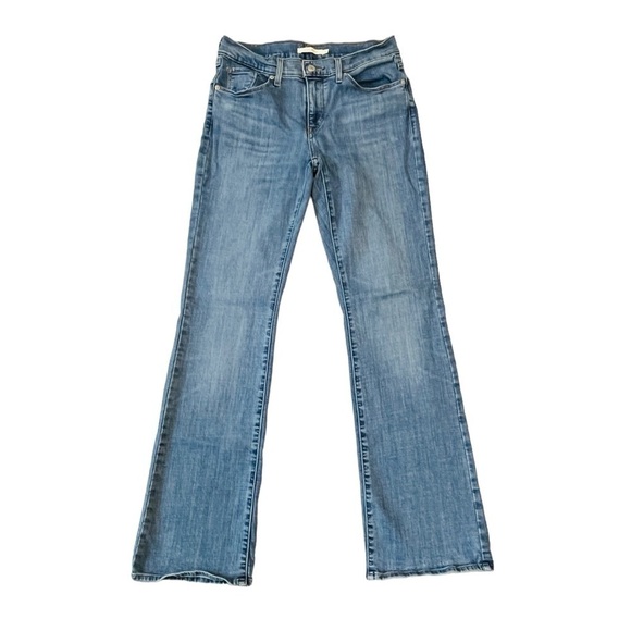 Levi Classic Bootcut Jeans. Blue Size 6 #1065 - Picture 4 of 6
